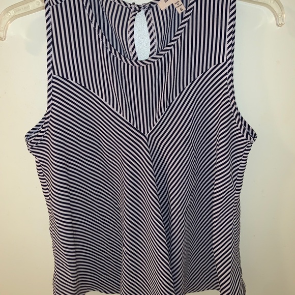 striped tank blouse - Picture 1 of 3
